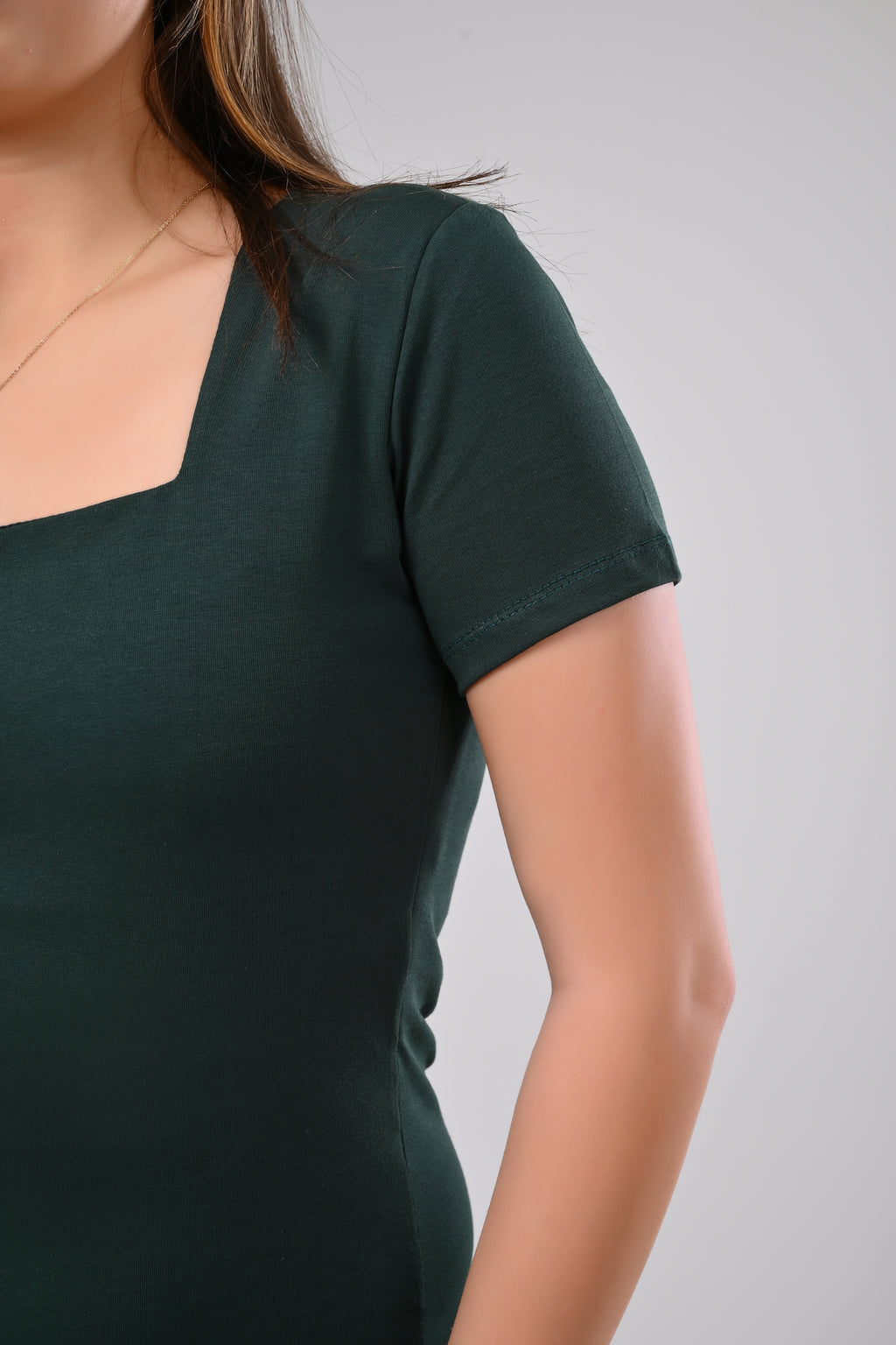 The Allure Square-Neck Tee
