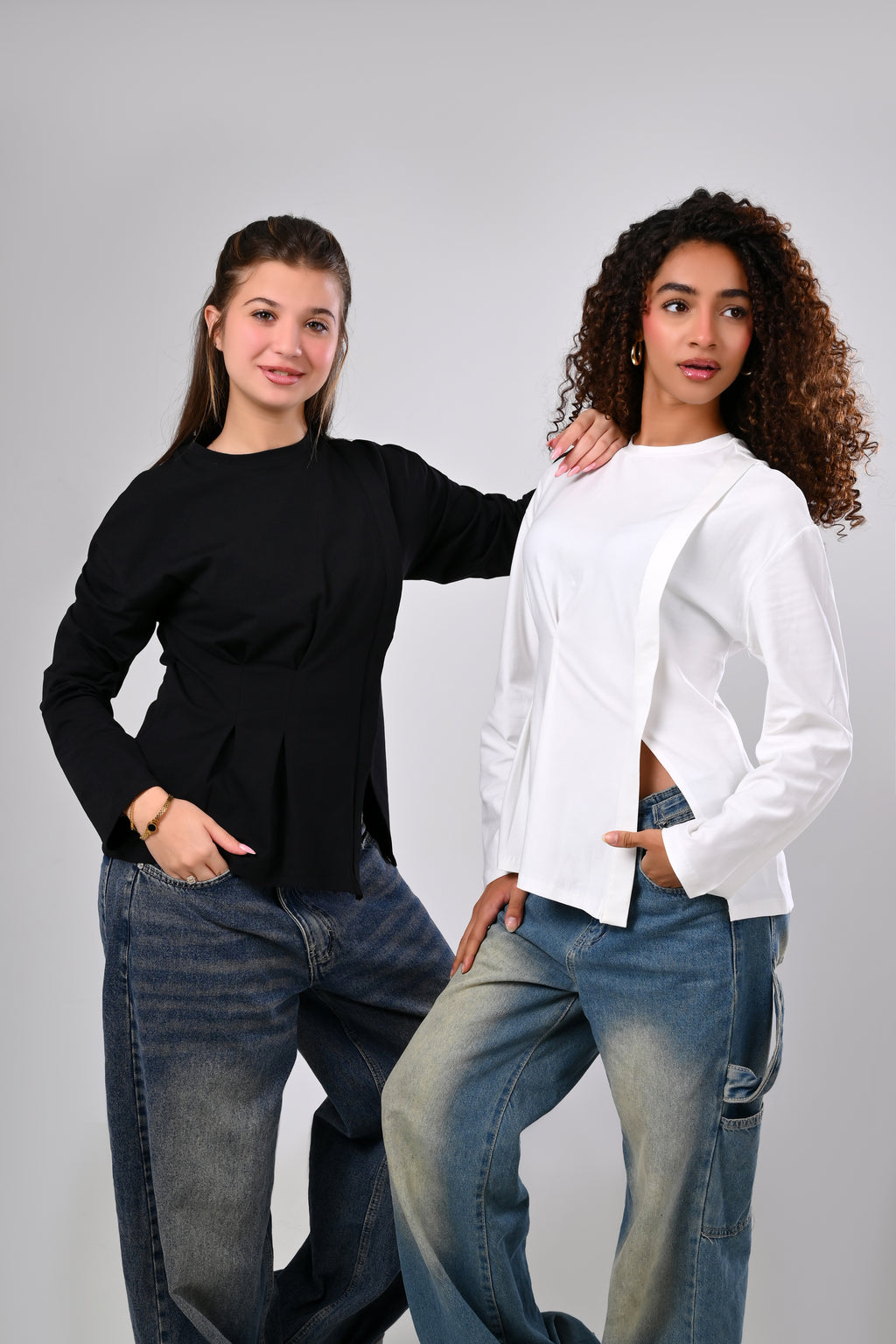 Contour Seam Long Sleeve